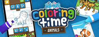 HelloKids Coloring Time