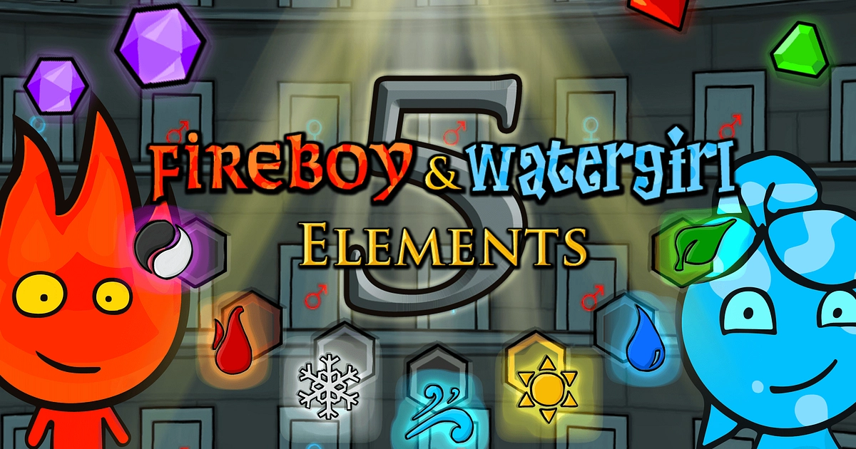 Fireboy and Watergirl 1 - Gratis Online Spill