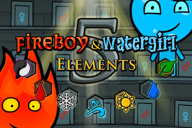 FLAMEBOY AND WATERGIRL: THE MAGIC TEMPLE jogo online gratuito em