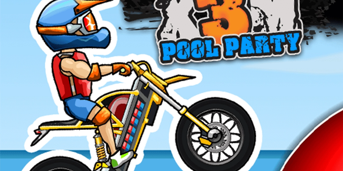 MOTO X3M POOL PARTY online game