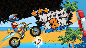 Moto X3M Pool Party - Gratis Online Spill