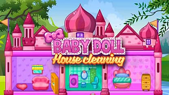 Princess Baby Doll House Cleanup