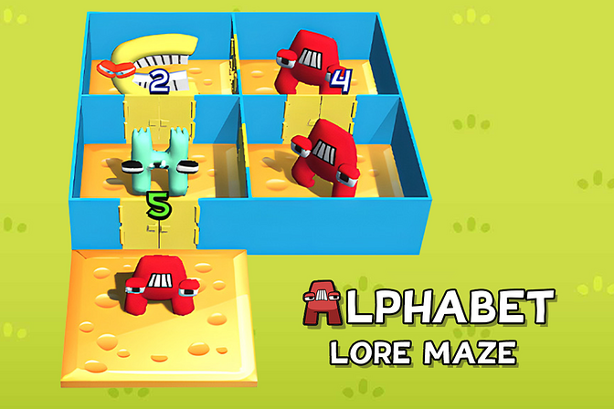 Alphabet Lore Maze
