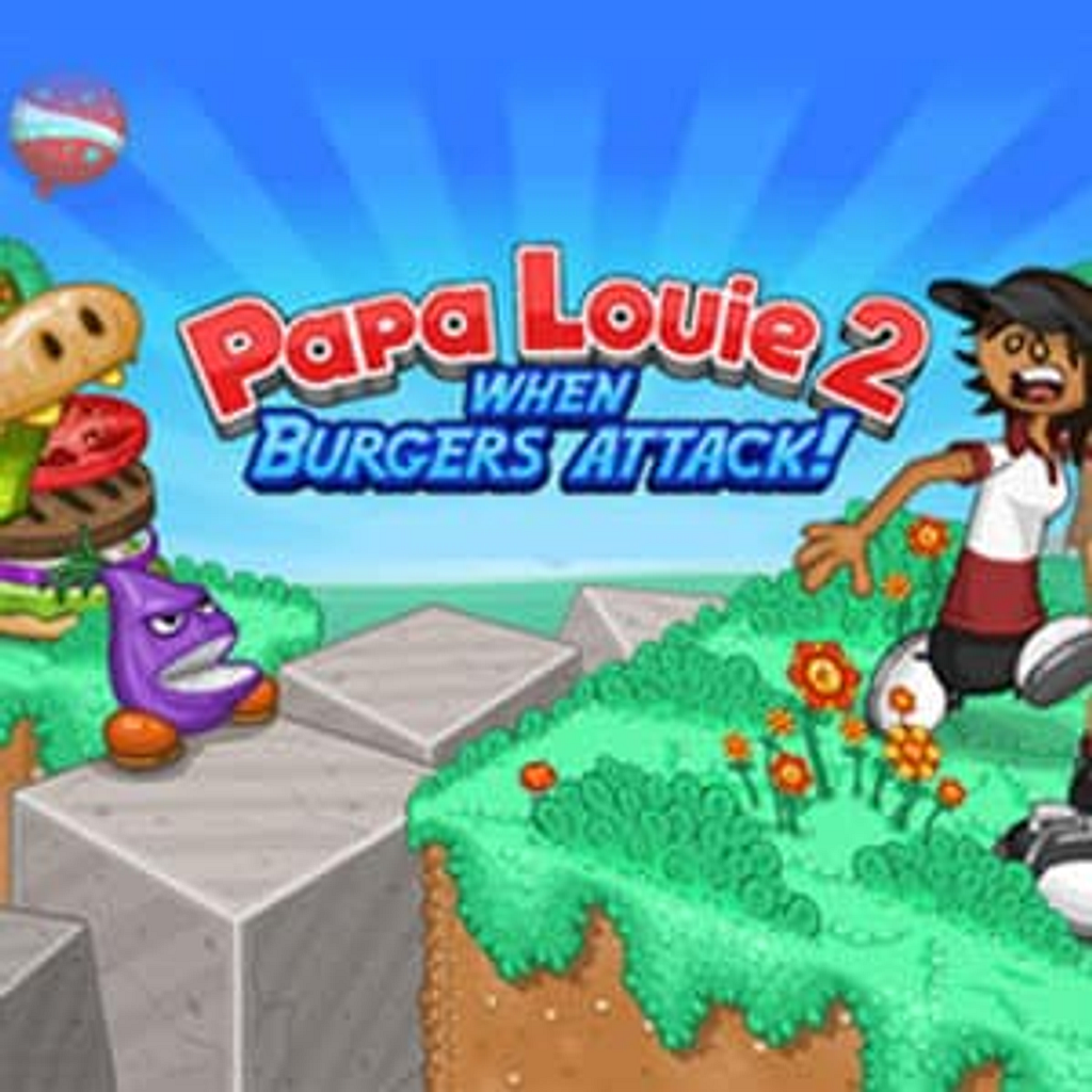 I speedrun Papa Louie 2: When Burgers Attack 